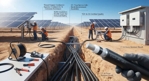 Latest company news about Cable Solar DC: Cablagem fotovoltaica de alto desempenho certificada pela TUV para projetos solares globais