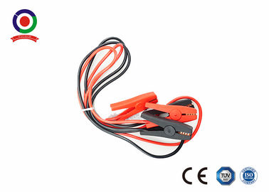 Flexible Commercial Booster Cables Ergonomically Designed Plastic Clamp
