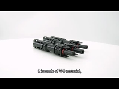 Proteção IP67 2to1 T Conector de ramificação fêmea/macho